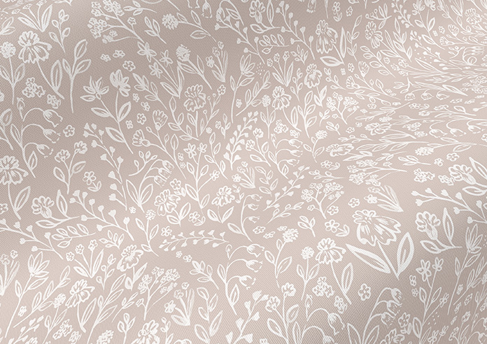 Ditsy Meadow, Brun - Twist&Fit Roller Blind - Image 4